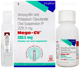 Mega Cv 228.5Mg Suspension 60Ml