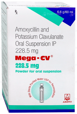 Mega Cv 228.5Mg Suspension 60Ml