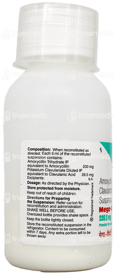 Mega Cv 228.5Mg Suspension 60Ml Mega Cv 228.5Mg Suspension 60Ml