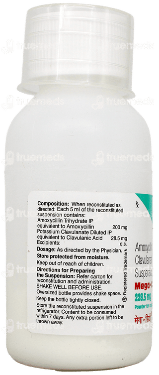Mega Cv 228.5Mg Suspension 60Ml