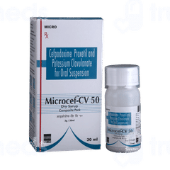 Microcef Cv 50 Dry Syrup 30ml Microcef Cv 50 Dry Syrup 30ml