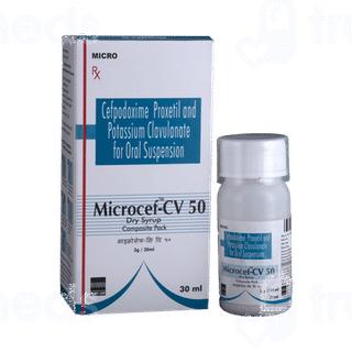 Microcef Cv 50 Dry Syrup 30ml