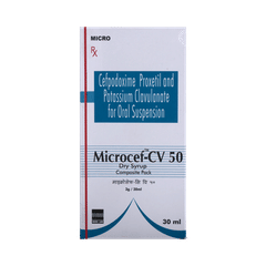Microcef Cv 50 Dry Syrup 30ml Microcef Cv 50 Dry Syrup 30ml