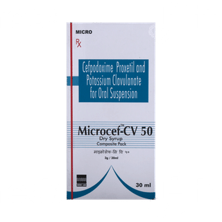 Microcef Cv 50 Dry Syrup 30ml