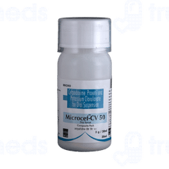 Microcef Cv 50 Dry Syrup 30ml Microcef Cv 50 Dry Syrup 30ml