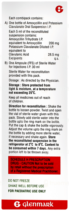 Miliclav Orange Flavour Dry Syrup 30ml