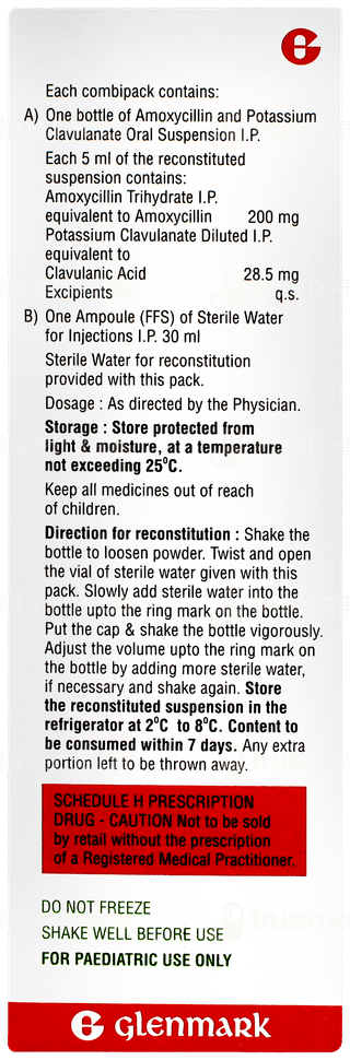 Miliclav Orange Flavour Dry Syrup 30ml