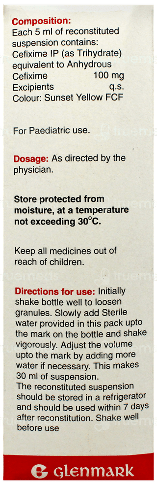 Milixim 100 Ds Dry Syrup 30Ml