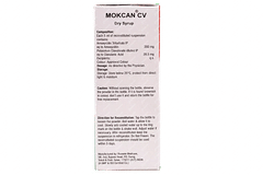 Mokcan Cv Dry Syrup 30ml Mokcan Cv Dry Syrup 30ml