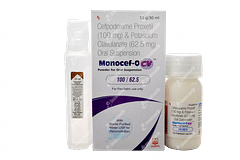 Monocef O Cv 100/62.5 Suspension 30ml