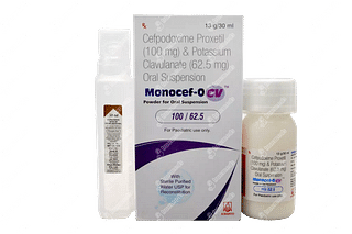 Monocef O Cv 100/62.5 Suspension 30ml