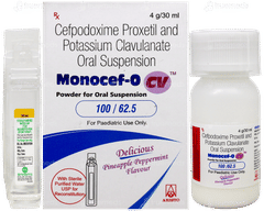 Monocef O Cv 100/62.5 Suspension 30ml