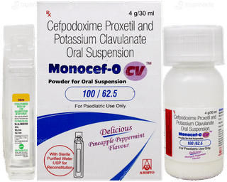Monocef O Cv 100/62.5 Suspension 30ml