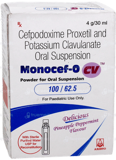 Monocef O Cv 100/62.5 Suspension 30ml