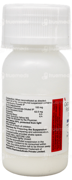 Monocef O Cv 100/62.5 Suspension 30ml