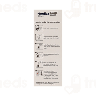 Mordica 200/28.5 MG Dry Syrup 30 ML