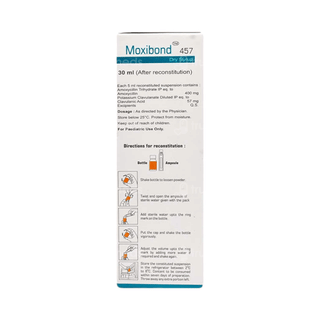 Moxibond 457 Mango Flavour Dry Syrup 30Ml