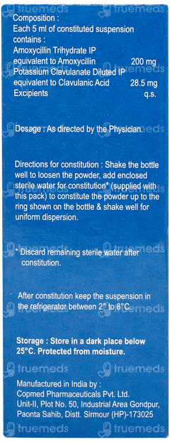 Moxiforce Cv Dry Syrup 30ml