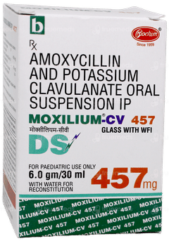 Moxilium Cv 457 Ds Dry Syrup 30Ml Moxilium Cv 457 Ds Dry Syrup 30Ml