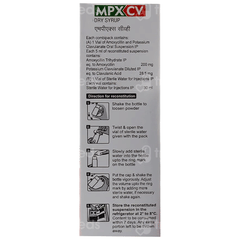 Mpx Cv Mango Flavour Dry Syrup 30Ml Mpx Cv Mango Flavour Dry Syrup 30Ml