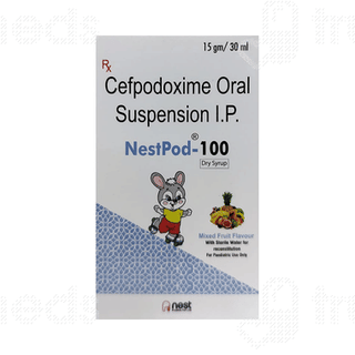 Nestpod 100 MG Dry Syrup 30 ML