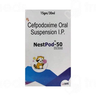 Nestpod 50 MG Dry Syrup 30 ML