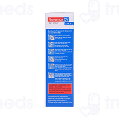 Novamox Cv 228.5mg Tangy Orange Flavour Dry Syrup 30ml Novamox Cv 228.5mg Tangy Orange Flavour Dry Syrup 30ml