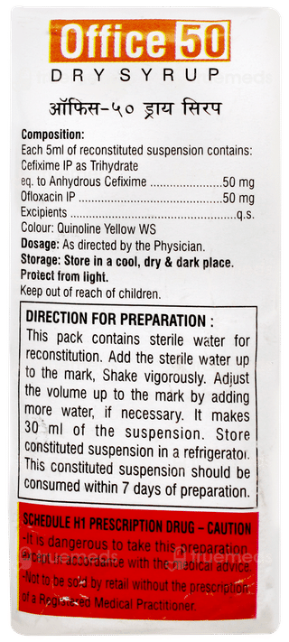 Office 50 Dry Syrup 30ml