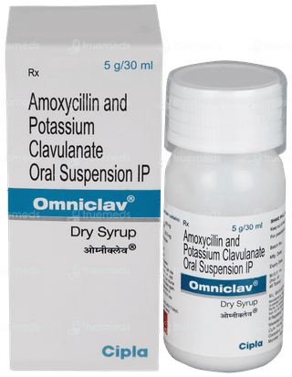 Omniclav 200/28.5 Mg Dry Syrup 30 Ml