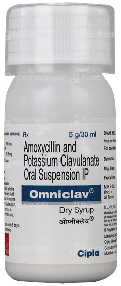 Omniclav 200/28.5 Mg Dry Syrup 30 Ml Omniclav 200/28.5 Mg Dry Syrup 30 Ml