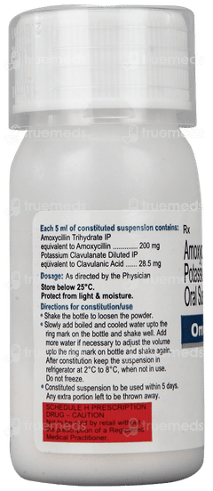 Omniclav 200/28.5 Mg Dry Syrup 30 Ml Omniclav 200/28.5 Mg Dry Syrup 30 Ml
