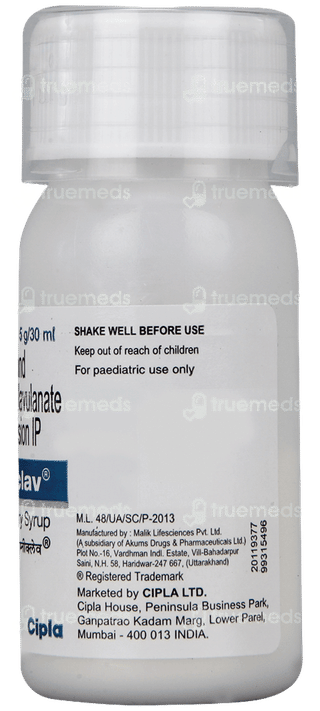 Omniclav 200/28.5 Mg Dry Syrup 30 Ml