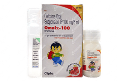Omnix 100 Strawberry Flavour Dry Syrup 30ml