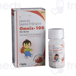Omnix 100 Strawberry Flavour Dry Syrup 30ml