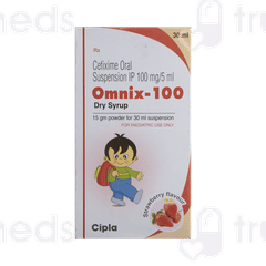 Omnix 100 Strawberry Flavour Dry Syrup 30ml