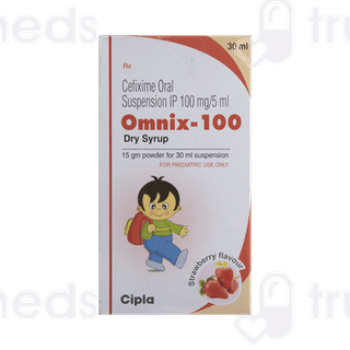 Omnix 100 Strawberry Flavour Dry Syrup 30ml