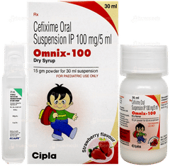 Omnix 100 Strawberry Flavour Dry Syrup 30ml Omnix 100 Strawberry Flavour Dry Syrup 30ml