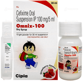 Omnix 100 Strawberry Flavour Dry Syrup 30ml