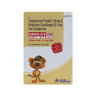 Opox Cv 100 Dry Syrup 30ml