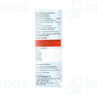 Oxipod Cv 100 Dry Syrup 30ml