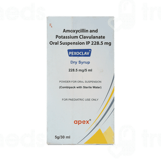 Pexoclav 200/28.5 MG Dry Syrup 30 ML
