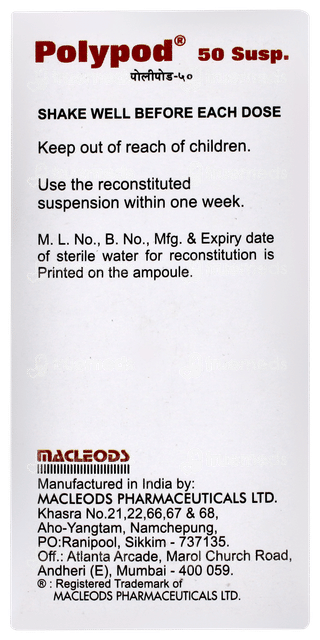 Polypod 50 Suspension 30ml