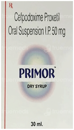 Primor 50 Mg Dry Syrup 30 Ml