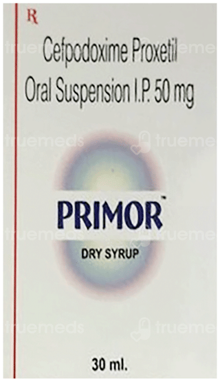 Primor 50 Mg Dry Syrup 30 Ml