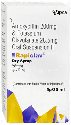 Rapiclav Dry Syrup 30ml Rapiclav Dry Syrup 30ml