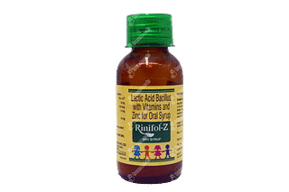 Rinifol Z 15 MG Dry Syrup 60 ML