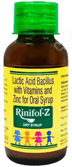 Rinifol Z Dry Syrup 60Ml