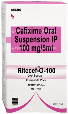 Ritecef O 100 Dry Syrup 30Ml Ritecef O 100 Dry Syrup 30Ml