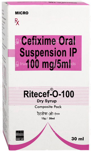 Ritecef O 100 Dry Syrup 30Ml
