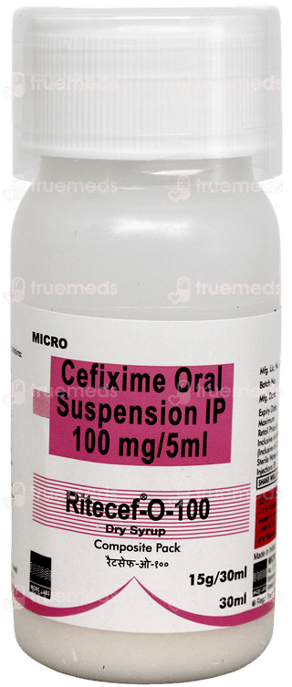 Ritecef O 100 Dry Syrup 30Ml